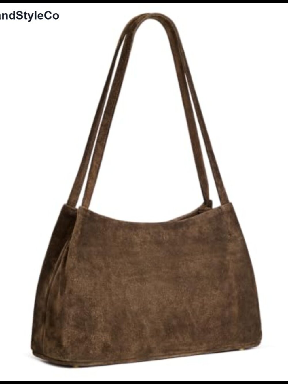 Genuine Leather Hobo Shoulder Bag Soft Top Grain Cowhide Women's Purse